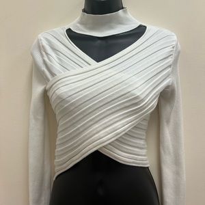 Princes Polly White Long Sleeve Top xs/s